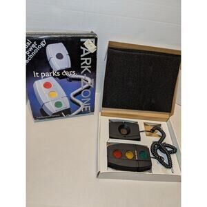 Park Zone Precision Parking System It Parks Cars Platinum Edition PZ-1500 Works